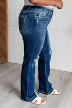 Load image into Gallery viewer, Mila Mid Rise Distressed Bootcut Jeans