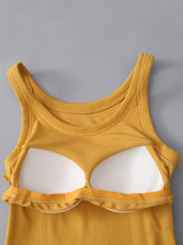 Load image into Gallery viewer, Round Neck Tank with Bra