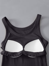 Load image into Gallery viewer, Round Neck Tank with Bra