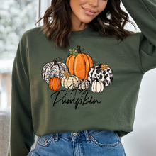 Load image into Gallery viewer, Hey Pumpkin Graphic Sweatshirt