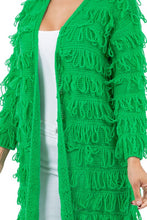 Load image into Gallery viewer, Ride&#39;n High Fringed Long Cardigan