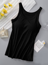 Load image into Gallery viewer, Round Neck Tank with Bra