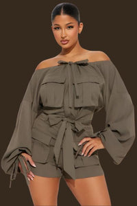 On Top of the World Cargo Style Romper