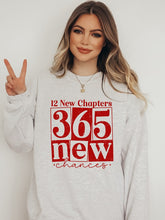 Load image into Gallery viewer, Cre8ed2luv&#39;s 12 New Chapters 365 New Crew Sweatshirt