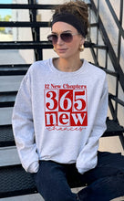 Load image into Gallery viewer, Cre8ed2luv&#39;s New Chapters 365 New PLUS Crew Sweatshirt