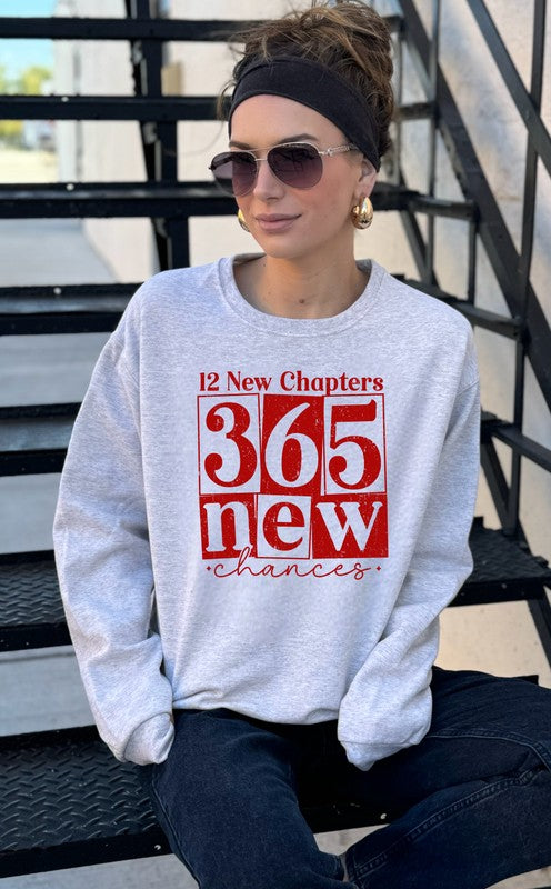 Cre8ed2luv's New Chapters 365 New PLUS Crew Sweatshirt