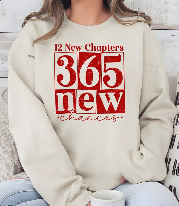 Cre8ed2luv's New Chapters 365 New PLUS Crew Sweatshirt