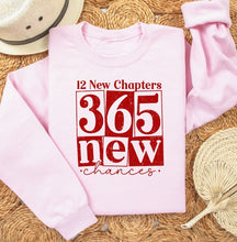 Load image into Gallery viewer, Cre8ed2luv&#39;s 12 New Chapters 365 New Crew Sweatshirt