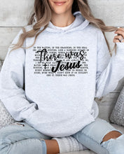 Load image into Gallery viewer, Cre8ed2luv&#39;s There Was Jesus PLUS Graphic Hoodie