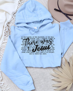 Cre8ed2luv's There Was Jesus PLUS Graphic Hoodie