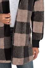 Load image into Gallery viewer, Buffy Buffalo Plaid Hooded Coat