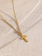 Load image into Gallery viewer, Love of God 18K Gold-Plated Three-Layered Cross Necklace