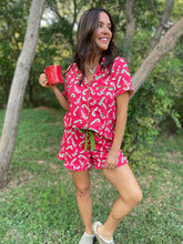 Load image into Gallery viewer, Christmas Candy Pajama Set in Three Colors