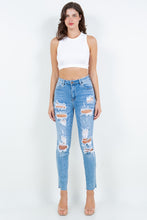 Load image into Gallery viewer, American Bazi High Waist Destroyed Jeans