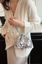 Load image into Gallery viewer, Drawstring Sequin Crossbody Bag