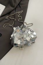 Load image into Gallery viewer, Drawstring Sequin Crossbody Bag