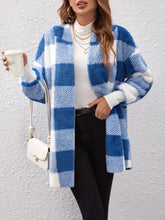 Load image into Gallery viewer, Buffy Buffalo Plaid Hooded Coat