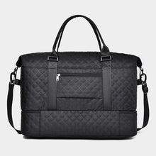 Load image into Gallery viewer, Diamond Grid Oxford Cloth Oversize Travel Bag