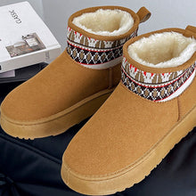 Load image into Gallery viewer, Thermal Suede Platform Boots