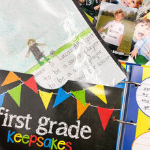 Load image into Gallery viewer, Mom Must-Have School Keepsake Kit | Class Keeper® + Photo Prop Deck + School Stickers