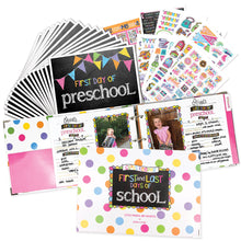 Load image into Gallery viewer, Mom Must-Have School Keepsake Kit | Class Keeper® + Photo Prop Deck + School Stickers