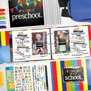 Mom Must-Have School Keepsake Kit | Class Keeper® + Photo Prop Deck + School Stickers