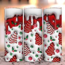 Load image into Gallery viewer, Christmas Takes The Cake Stainless Steel Tumbler