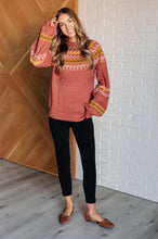 Load image into Gallery viewer, Cozy Chalet Fair Isle Sweater