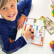 Load image into Gallery viewer, Earn &amp; Learn® Kids Money Management Chore Chart Pad