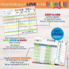 Load image into Gallery viewer, Earn &amp; Learn® Kids Money Management Chore Chart Pad