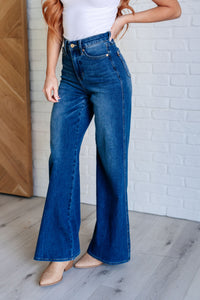 Eliza Tummy Control Top Retro Wide Leg Jeans