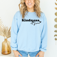 Load image into Gallery viewer, Kindness Is Free Graphic Sweatshirt