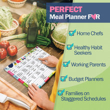 Load image into Gallery viewer, 52-Week Meal Minder® Weekly Menu Planner Pad