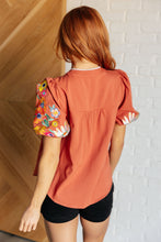 Load image into Gallery viewer, No Concerns Embroidered Sleeve Blouse