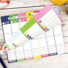 Load image into Gallery viewer, Peek at the Week® Weekly Planner Pad | Simple Cheery Week