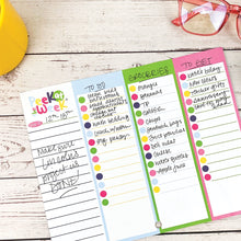 Load image into Gallery viewer, Peek at the Week® Weekly Planner Pad | Simple Cheery Week