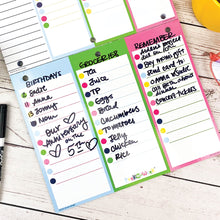 Load image into Gallery viewer, Peek at the Week® Weekly Planner Pad | Simple Cheery Week