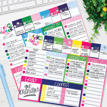 Load image into Gallery viewer, Plan Your Way Bundle | Daily &amp; Weekly Planner Pads