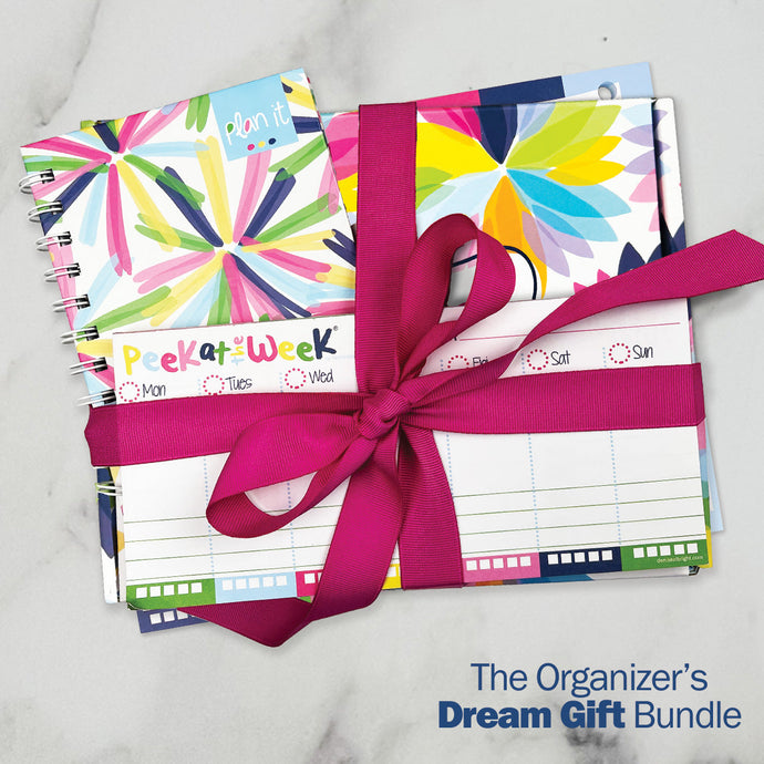 NEW! Dream Gift Planner Bundle | 2025-26 Reminder Binder® Planner | [2] Planner Pads & Pocket Notebook