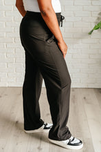 Load image into Gallery viewer, Runner&#39;s High Drawstring Joggers in Black