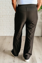 Load image into Gallery viewer, Runner&#39;s High Drawstring Joggers in Black