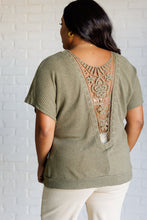 Load image into Gallery viewer, Secret Detail Lace Back Top