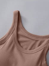 Load image into Gallery viewer, Round Neck Tank with Bra