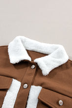 Load image into Gallery viewer, Audrey Corduroy Contrast Patchwork Fuzzy Jacket