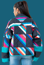 Load image into Gallery viewer, Gone With The Wind Multicolor Puffer Jacket