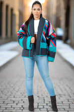 Load image into Gallery viewer, Gone With The Wind Multicolor Puffer Jacket