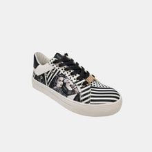 Load image into Gallery viewer, Nicole Lee USA Printed Vegan Leather Lace Up Sneaker