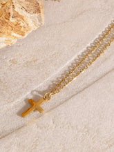 Load image into Gallery viewer, Love of God 18K Gold-Plated Three-Layered Cross Necklace