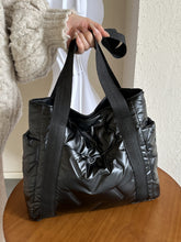 Load image into Gallery viewer, Solid Color Tote Bag with Side Pockets