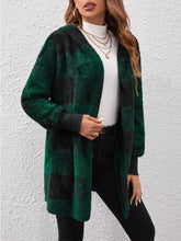 Load image into Gallery viewer, Buffy Buffalo Plaid Hooded Coat